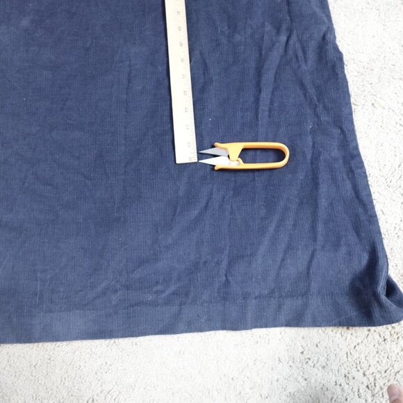 Vintage LL Bean Dress 10 Blue Corduroy Modest Prairie Cottagecore Plant Mom USA - Picture 6 of 11